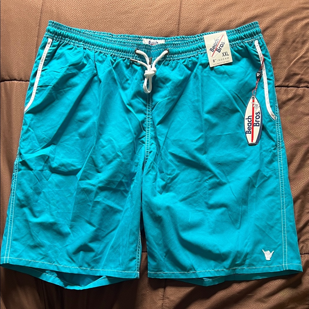 Beach Bros Yale Blue Men's Board Shorts